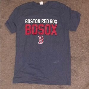men’s red sox tshirt